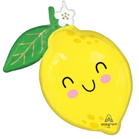 Ballon Alu SuperShape Citron  – Anagram