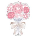 Ballon Alu SuperShape Bouquet de Fleurs Roses – Anagram