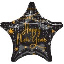 Ballon Alu Standard Étoile Noire Happy New Year – Anagram