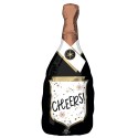 Ballon Alu SuperShape Bouteille Noire Cheers – Anagram