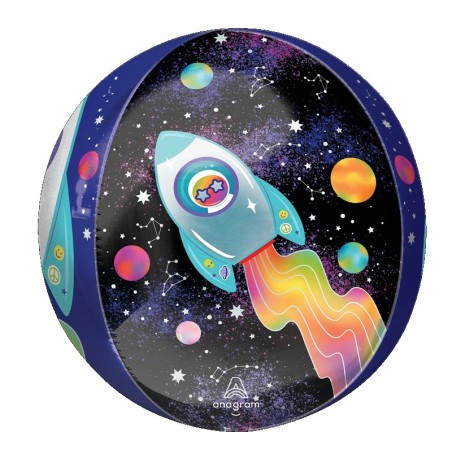Ballon Alu Orbz Espace & Fusée – Anagram
