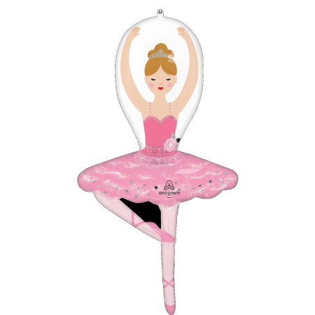 Ballon Alu SuperShape Danseuse Ballerine – Anagram