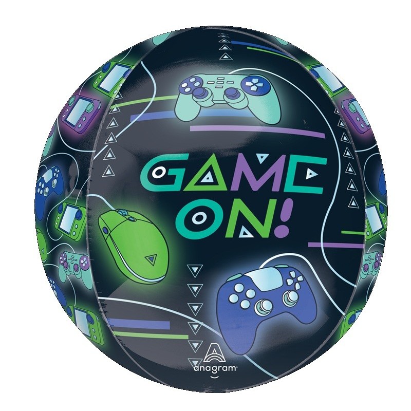 Ballon Alu Rond Game On – Anagram