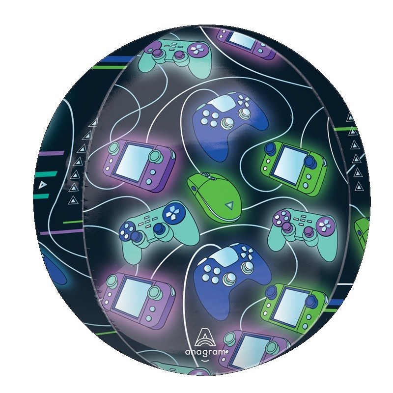 Ballon Alu Rond Game On – Anagram