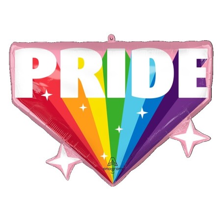 Ballon Alu SuperShape Pride Multicolore – Anagram