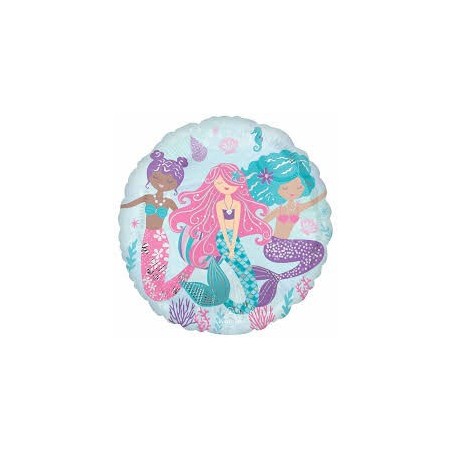 Ballon XL Sirène Jumbo Rond - Anagram