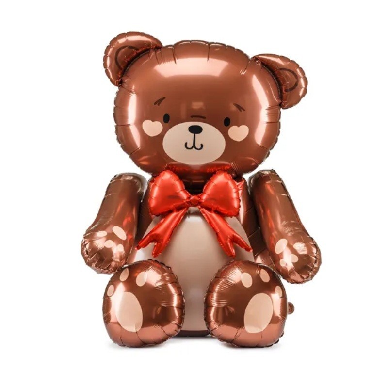 Ballon Aluminium Debout Ourson – Party Deco