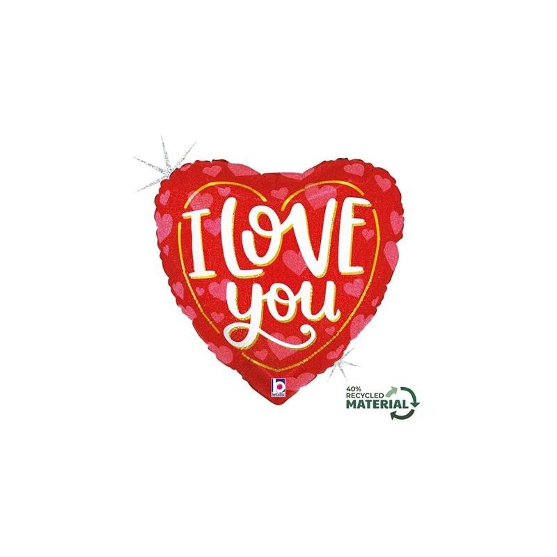 Ballon Alu Coeur “I Love You” – Grabo