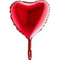 100 Mini BallonsAlu Coeur Rouge Métallisé – 9" – Grabo