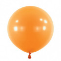 Ballons latex 24" ROND - 60CM - Mandarine Tangerine Anagram