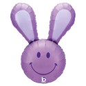 Ballon Alu Supershape Tête de Lapin Violet – Grabo