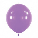 Ballons latex  à queue   12" - 30CM LINK - violet Purple Anagram