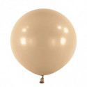 Ballons latex 24" ROND - 60CM - Mocha Taupe Anagram
