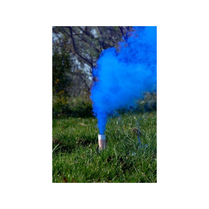 Bombes (Lot de 5) Fumigènes Gender Reveal Garçon Bleu 22,5 cm – Party Deco