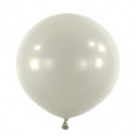 Ballons latex 24" ROND - 60CM - Gris clair Grey Anagram