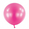 Ballons latex  24" ROND - 60CM  - Framboise nacré Metallic Hot Pink Anagram
