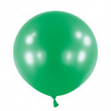Ballons latex 24" ROND - 60CM - Vert foncé nacré Metallic Festive Green Anagram