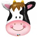 Ballon Supershape Tête de Vache 80 cm – Qualatex