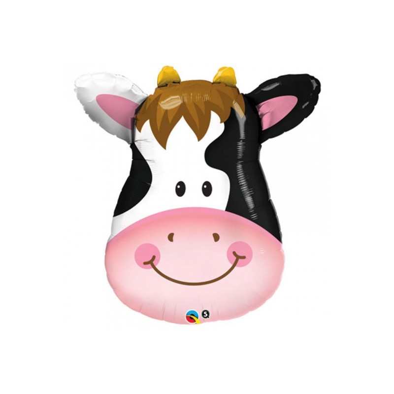 Ballon Supershape Tête de Vache 80 cm – Qualatex