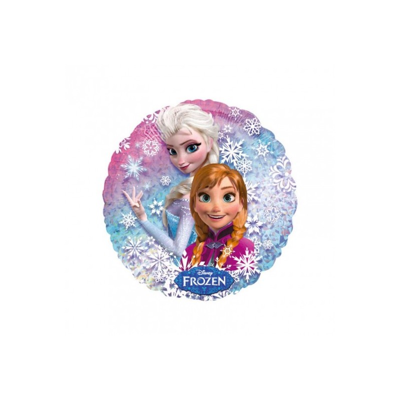 Ballon Rond Reine des Neiges Holographique 45 cm – Anagram