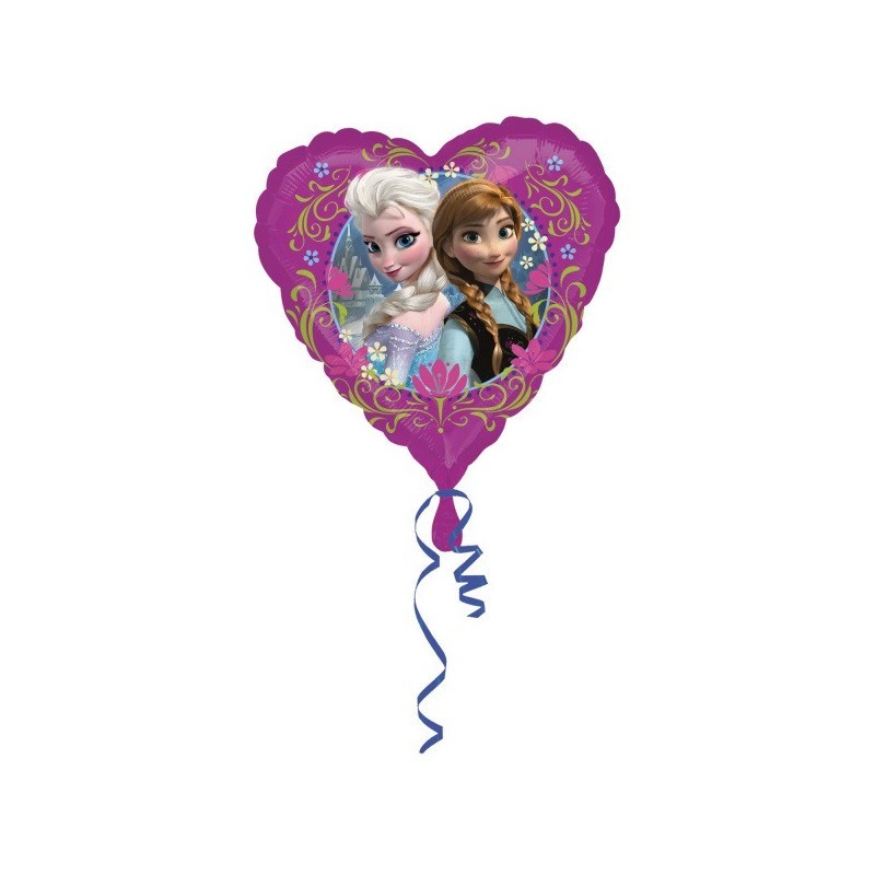 Ballon Coeur Reine des neiges Disney - Anagram