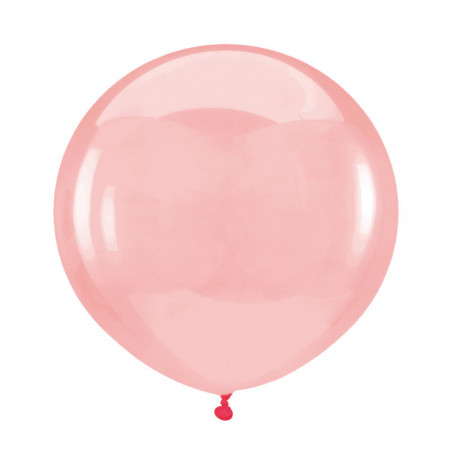 Ballons latex 24" ROND - 60CM - Rouge cristal Apple Red Anagram