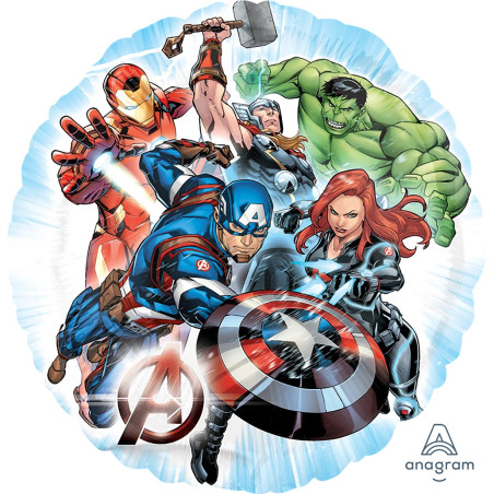 Ballon Rond Avengers Marvel 45 cm – Anagram