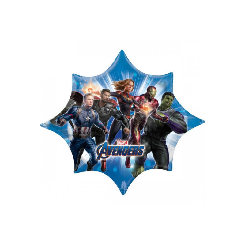 Ballon Bulle Étoile Avengers – 88 cm – Anagram