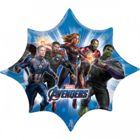 Ballon Bulle Étoile Avengers – 88 cm – Anagram
