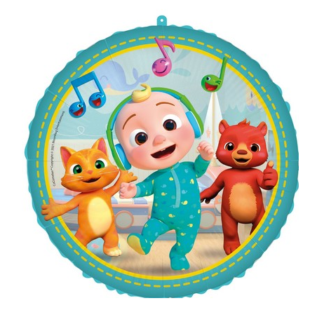 Ballon Rond Cocomelon en Musique – 45 cm – Procos