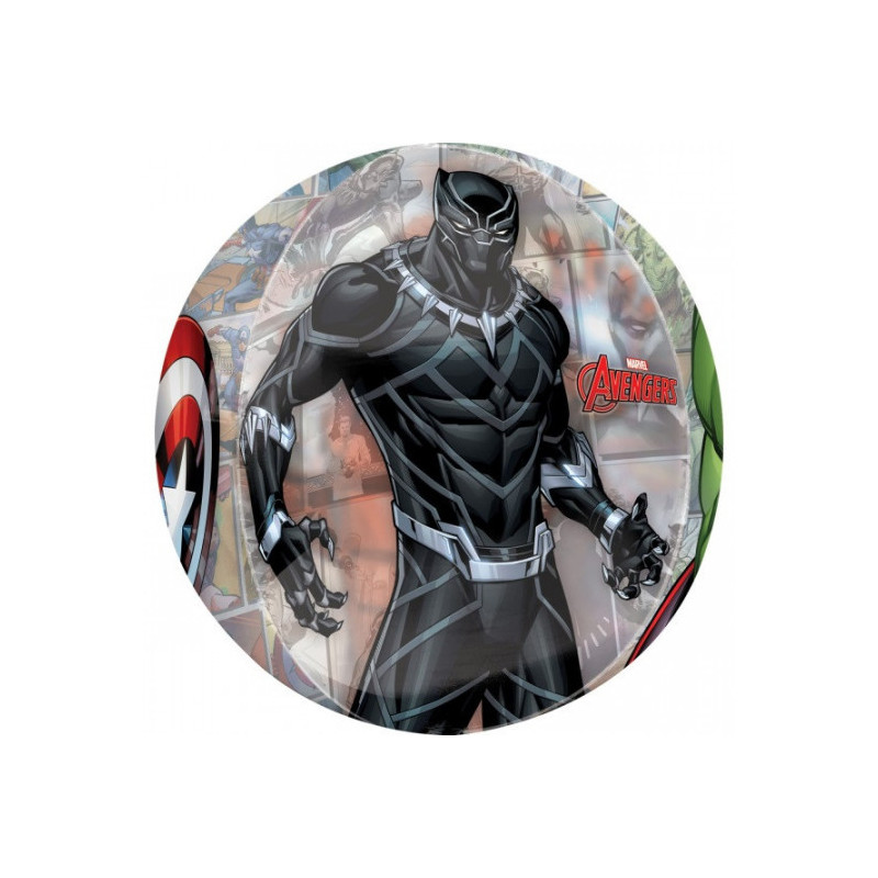 Ballon Bubble Avengers Hulk Captain America Iron Man Black Panther - Anagram