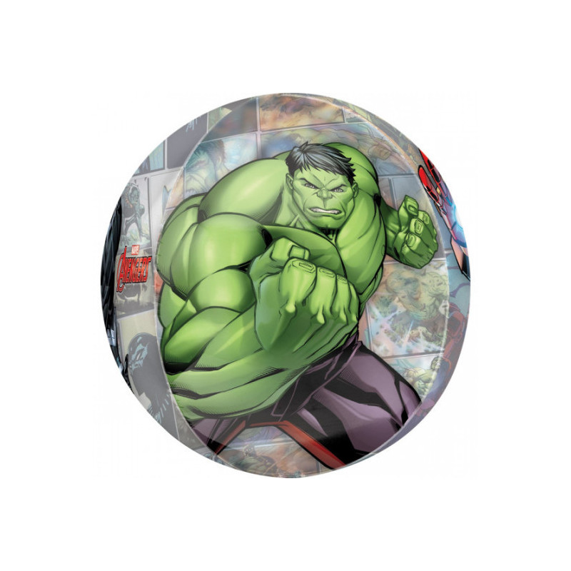 Ballon Bubble Avengers Hulk Captain America Iron Man Black Panther - Anagram