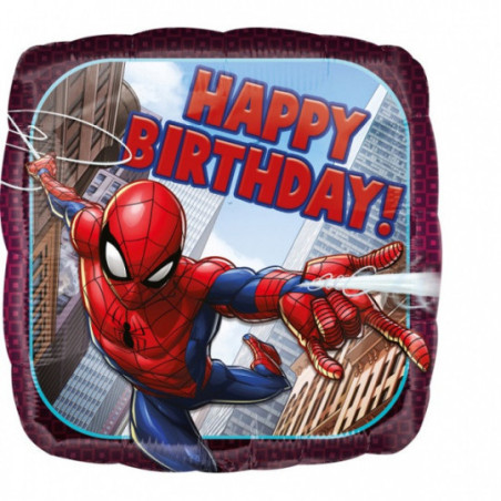 Ballon Carré Spiderman Marvel Anagram