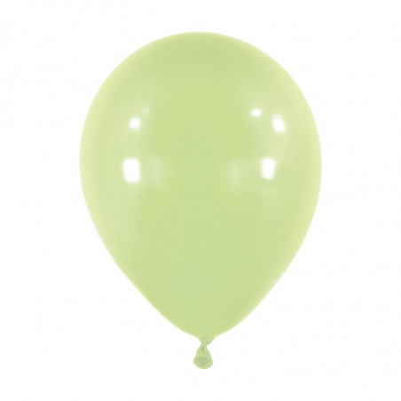Ballons latex 18" ROND - 45CM - Matcha Sage Anagram