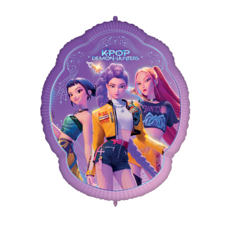 Ballon Rond K-Pop Demon Hunters 45 cm – Procos