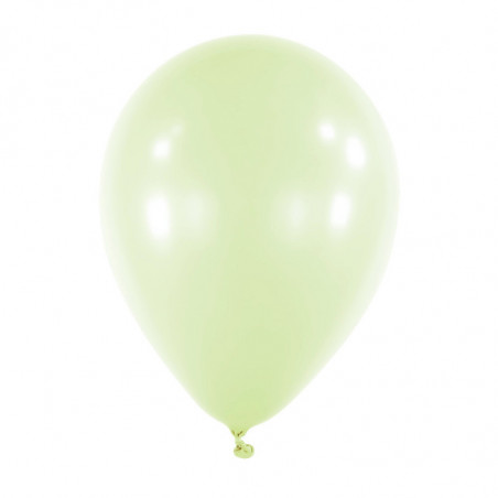 Ballons Latex 18" - 45 cm Vert Pastel Anagram