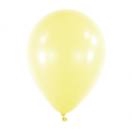 Ballons Latex 18" - 45 cm Jaune Pastel Anagram